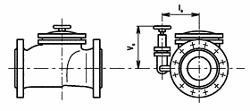 41-352-s-2 L10 117 240 PN40 klapka zpětná