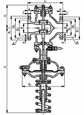 21-301-h-1 Typ 2321 PN100/63 regulátor výstupního tlaku